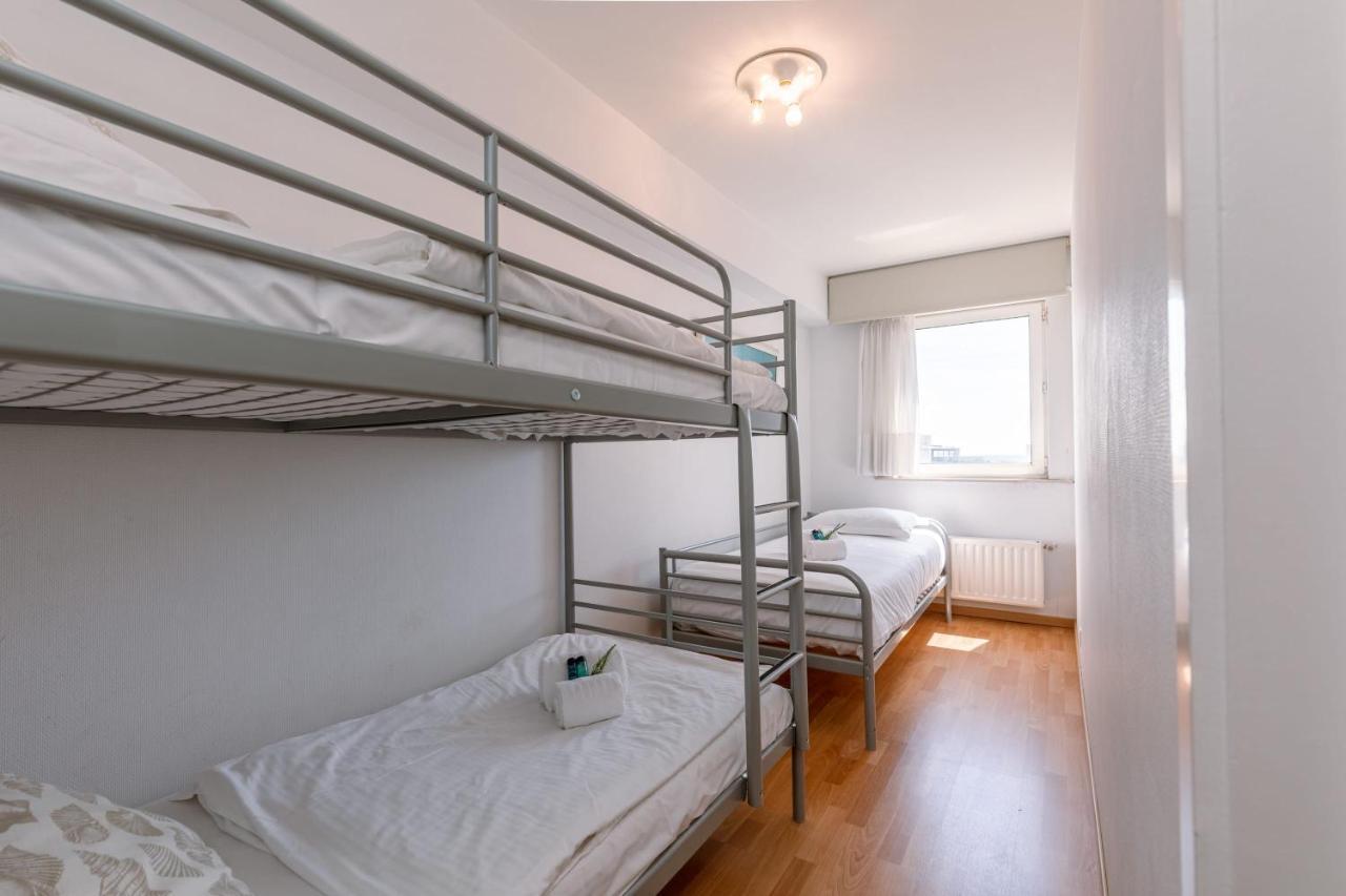 Stunning Seaview Apt On 7Th Floor At Beachfront Knokke-Heist Zewnętrze zdjęcie