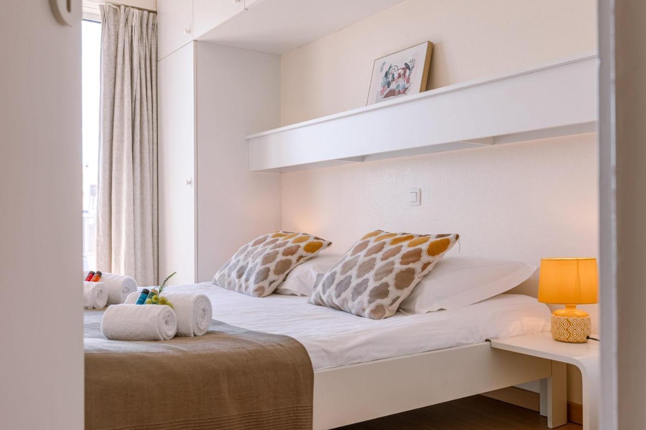Stunning Seaview Apt On 7Th Floor At Beachfront Knokke-Heist Zewnętrze zdjęcie